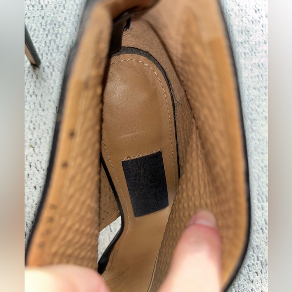 Authentic Ferragamo Black Stiletto Sandals - Picture 8 of 10